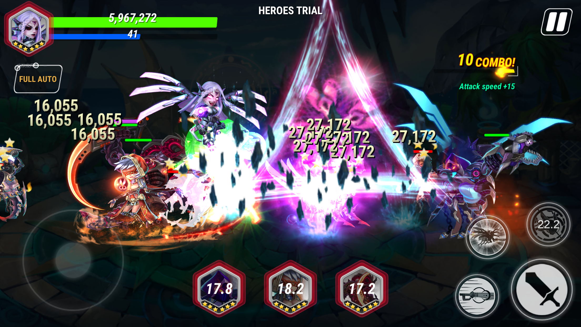 Screenshot of Heroes Infinity Premium