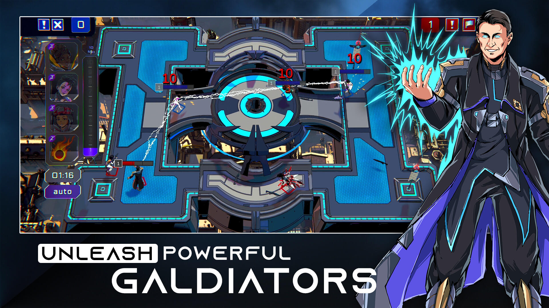 Autonomous GODS Game Screenshot