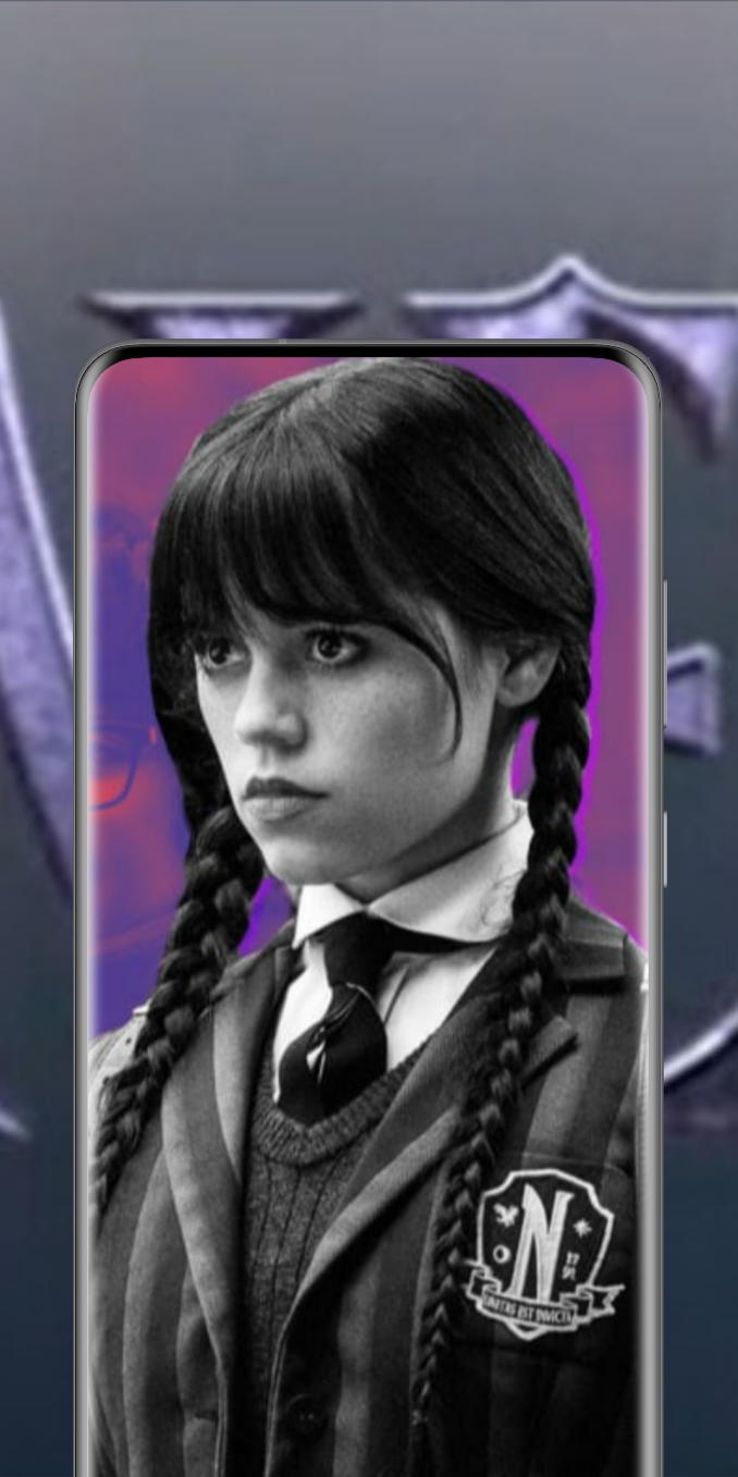 Cuplikan Layar Game Trivia Wednesday Addams
