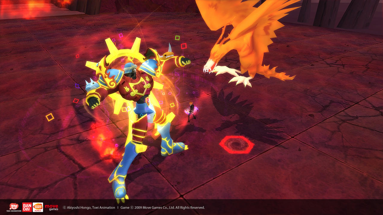 Screenshot of Digimon Masters Online