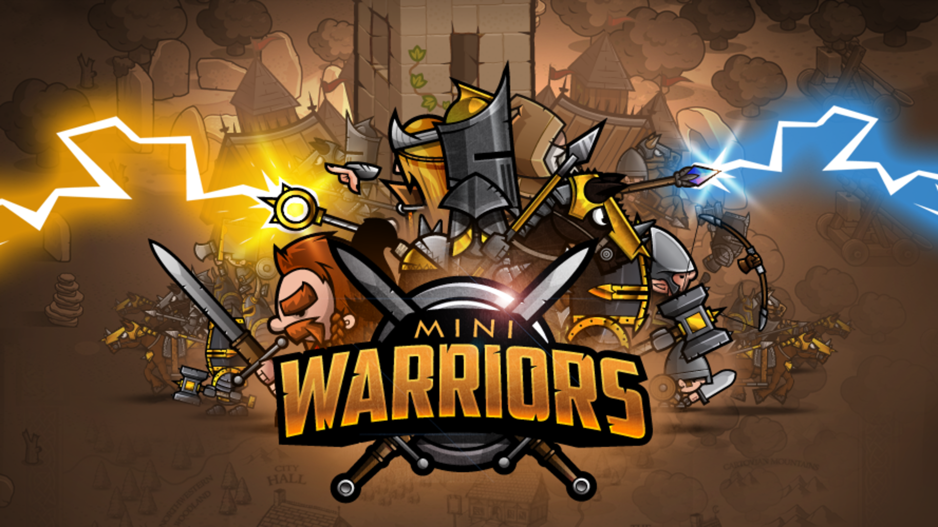 Banner of Mini Warriors 
