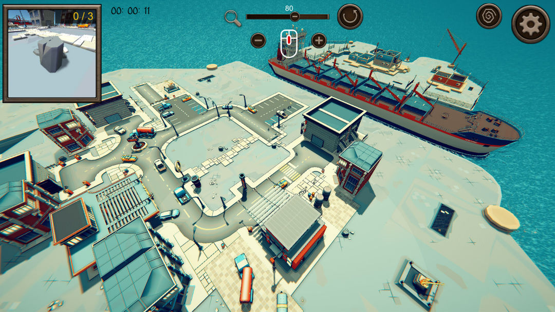 Screenshot of Hidden Harbor 3 Top-Down 3D
