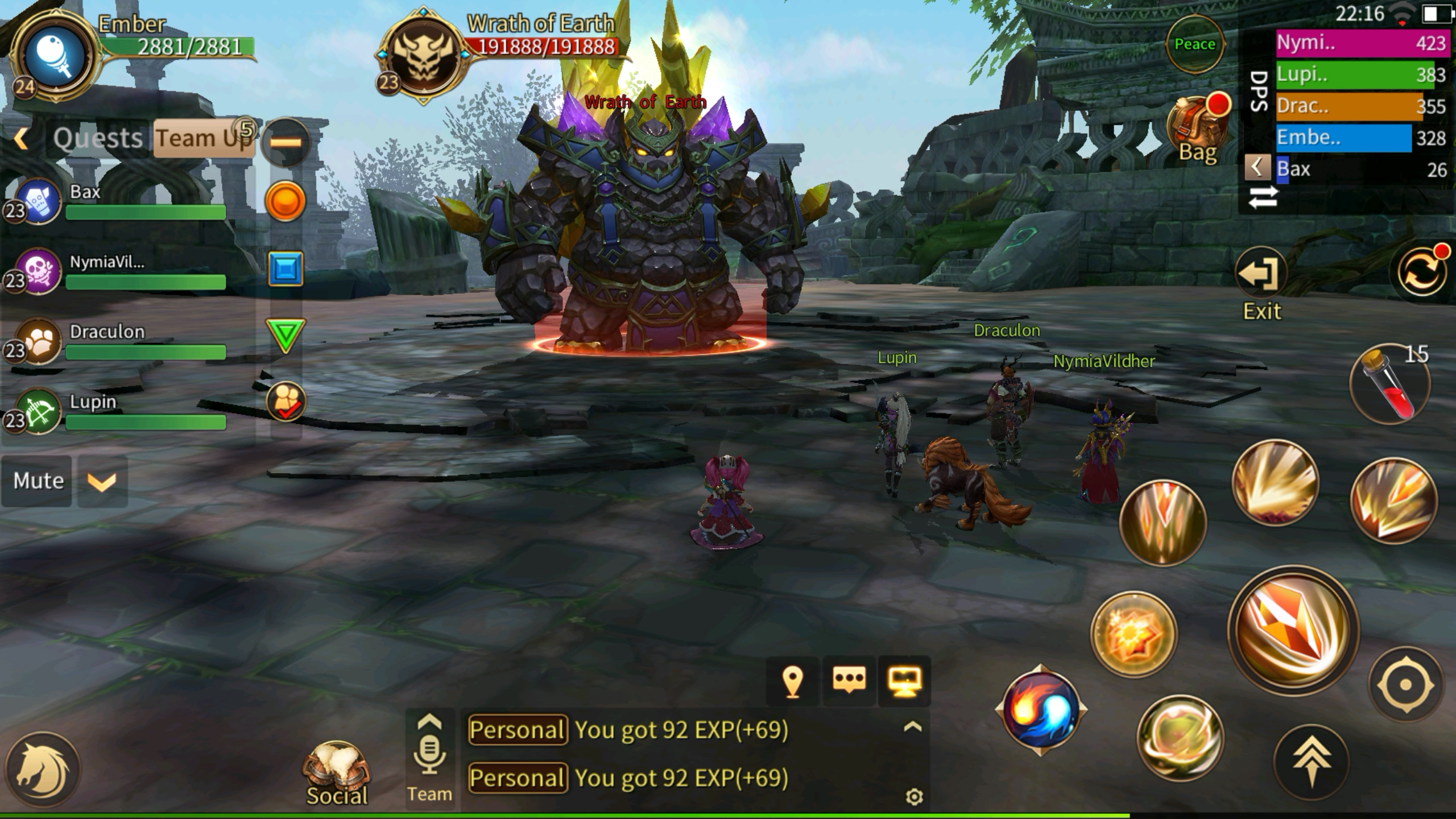 Era of Legends - Epic war for the thrones of gods 게임 스크린샷