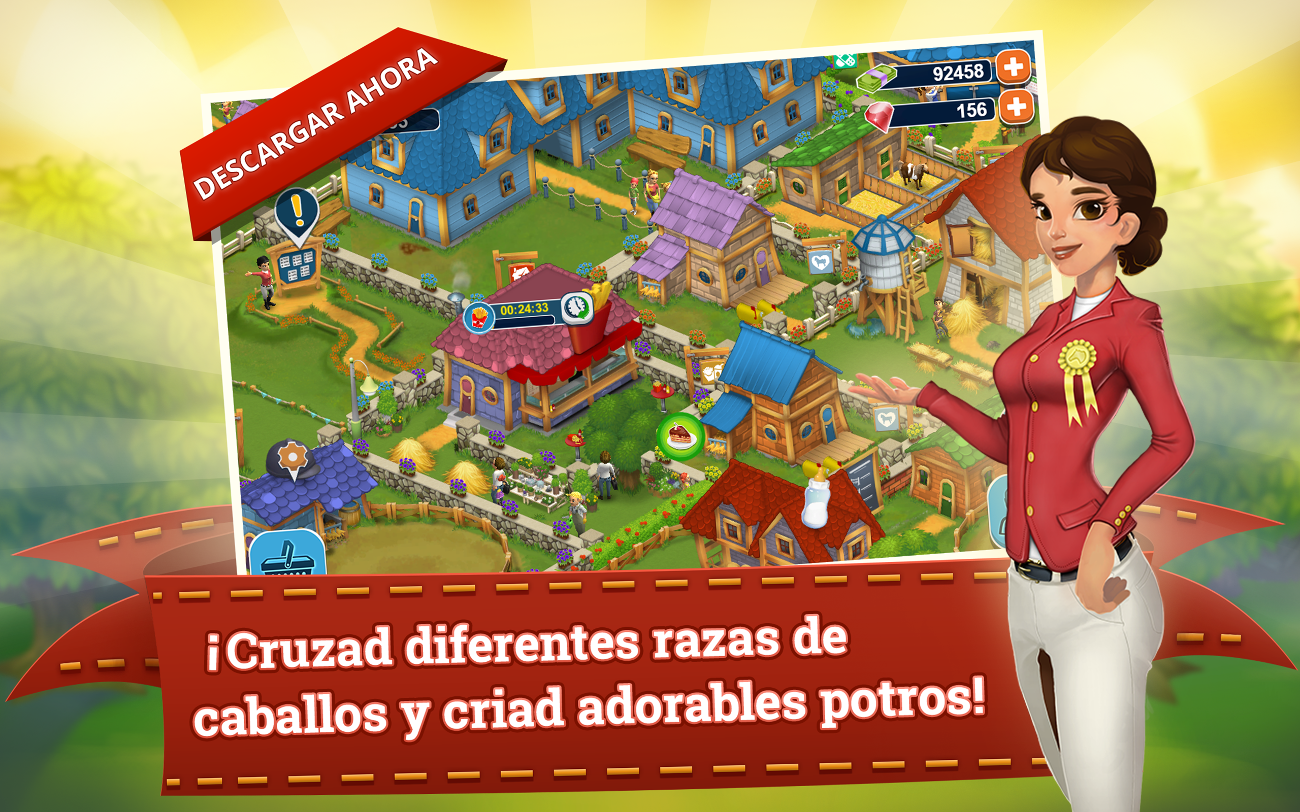Captura de Pantalla del Juego Horse Farm