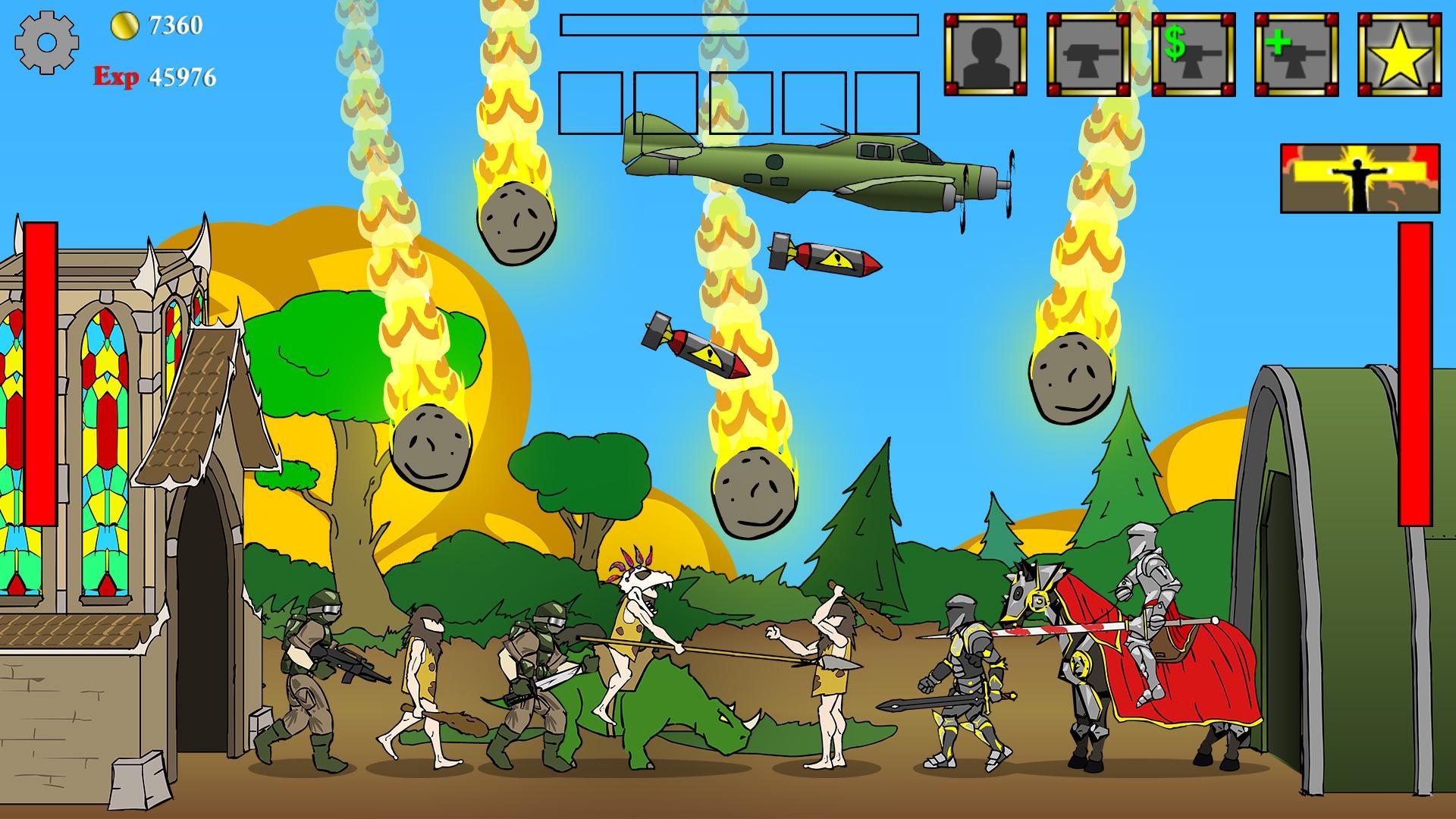 Age of War Game Screenshot