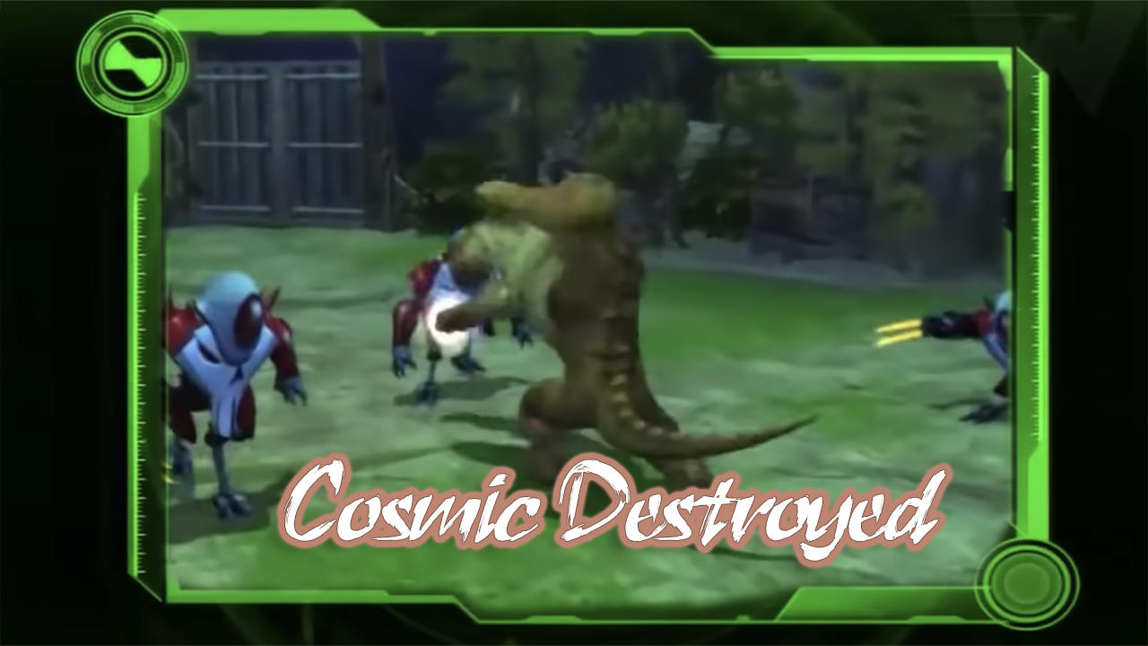 Ultimate Aliens Cosmic Destroy Game Screenshot