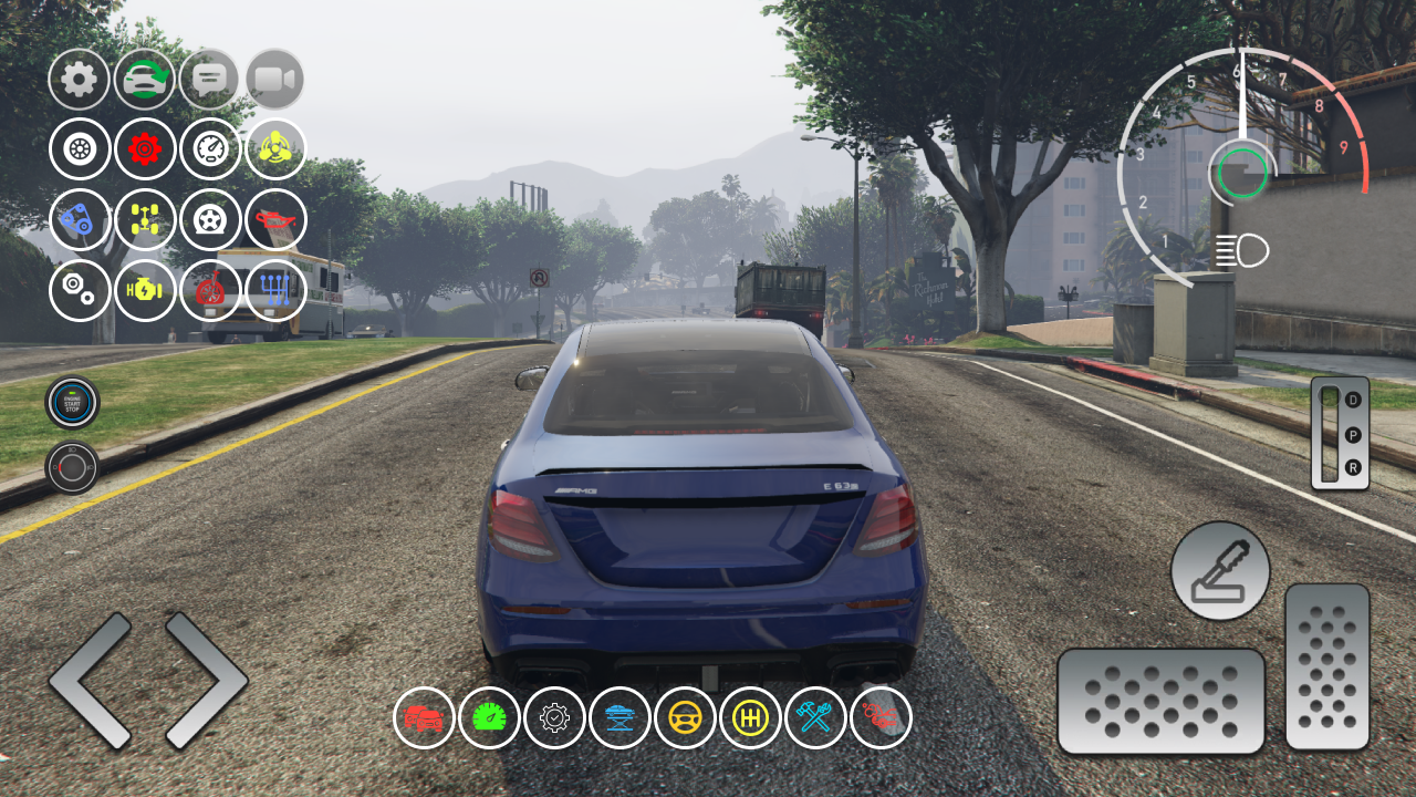 Drift Mercedes E63: Racer Max Game Screenshot