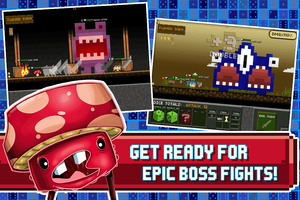 Tiny Dice Dungeon ภาพหน้าจอเกม