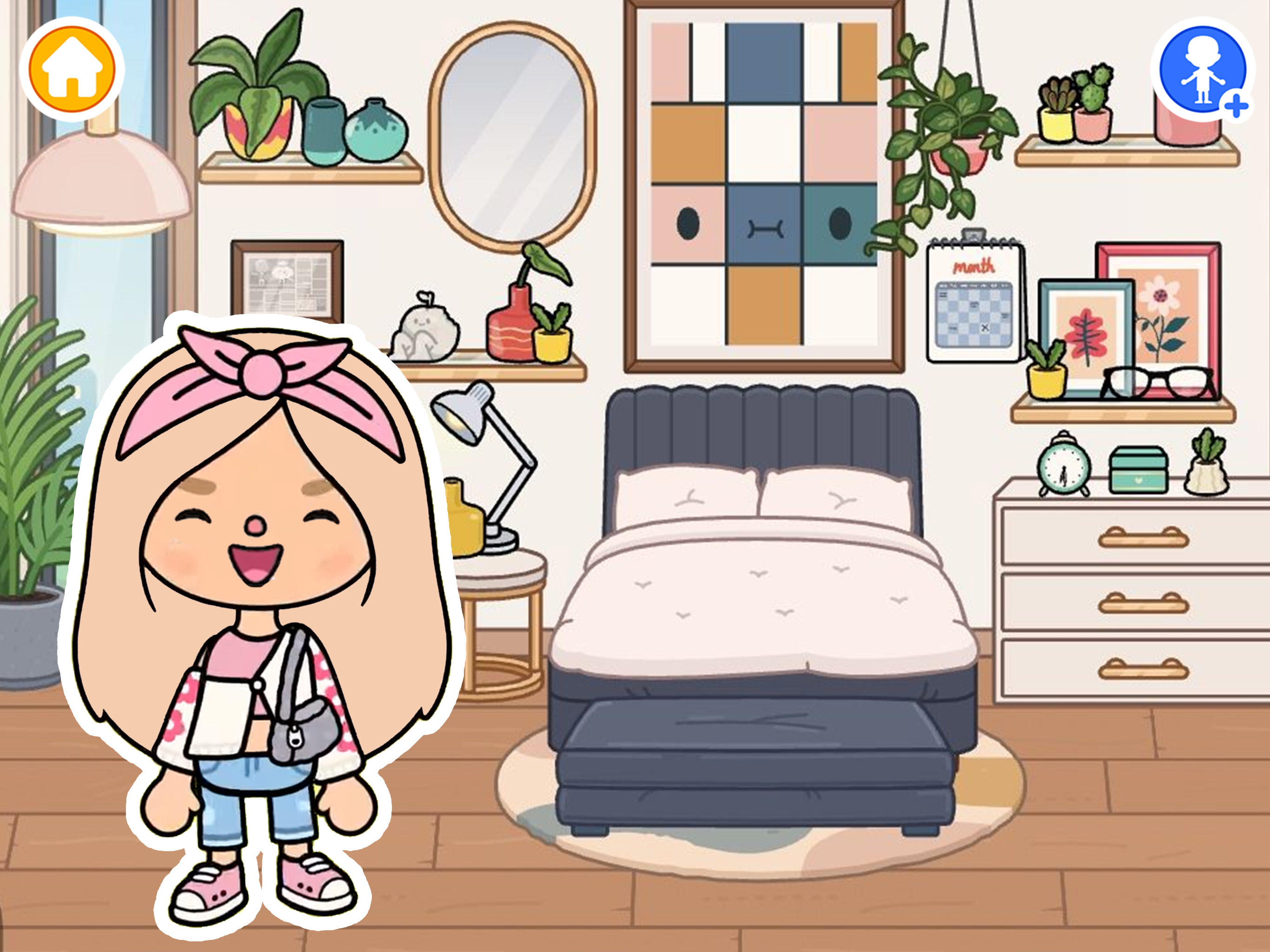 Princess Town Dream House Game Game Screenshot