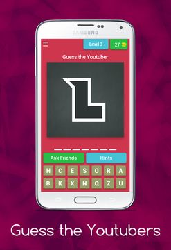 Guess the Youtubers ゲームのスクリーンショット