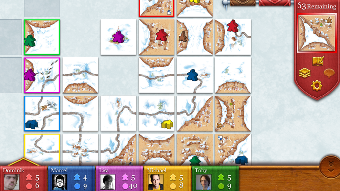 Carcassonne Game Screenshot