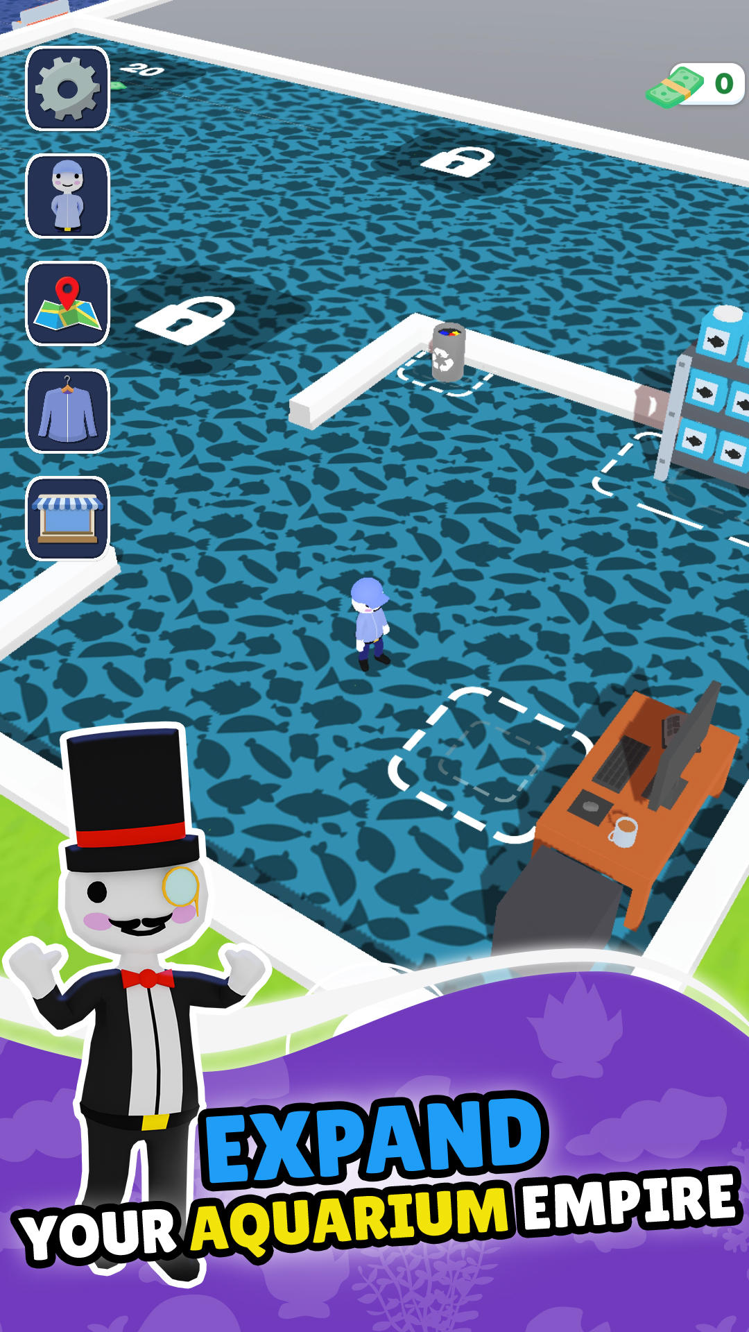 Screenshot 5 of My Idle Aquarium - Sea Zoo 3.0.3