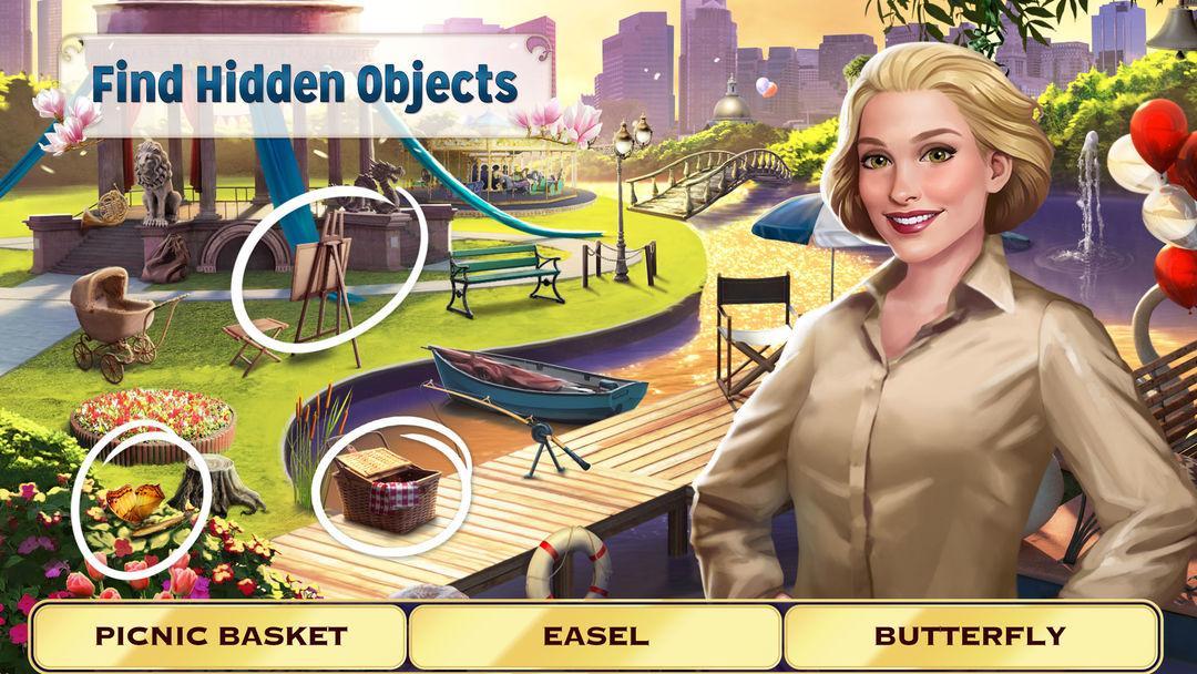 Pearl's Peril - Hidden Objects ภาพหน้าจอเกม