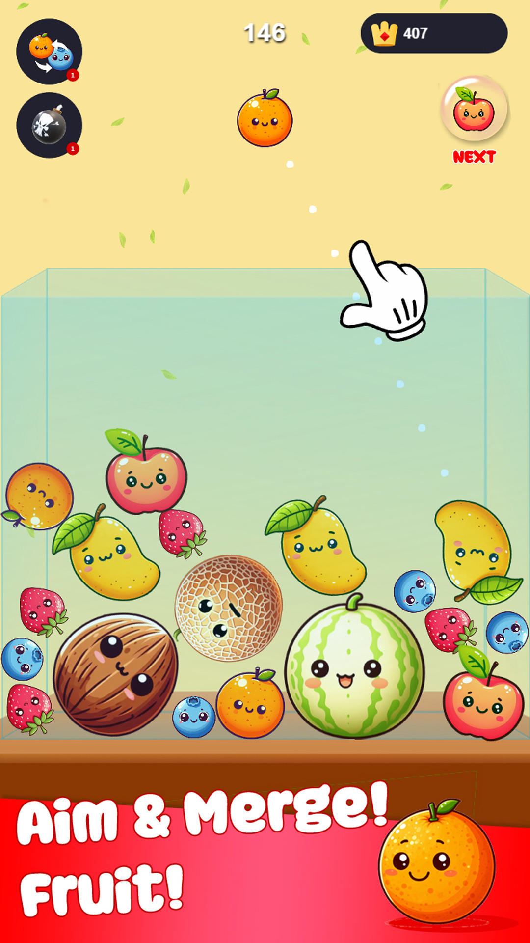 Merge melon. Merge melon