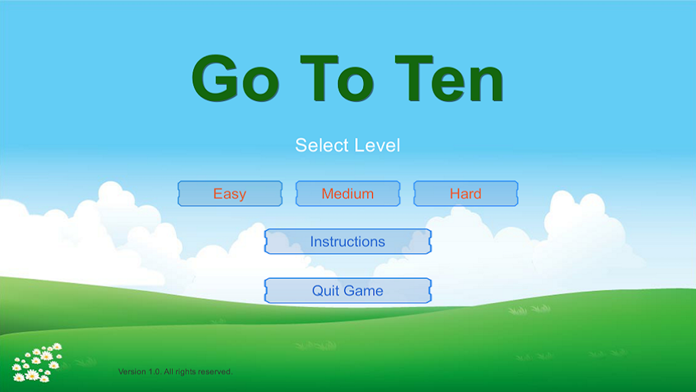 Cuplikan Layar Game Go To Ten