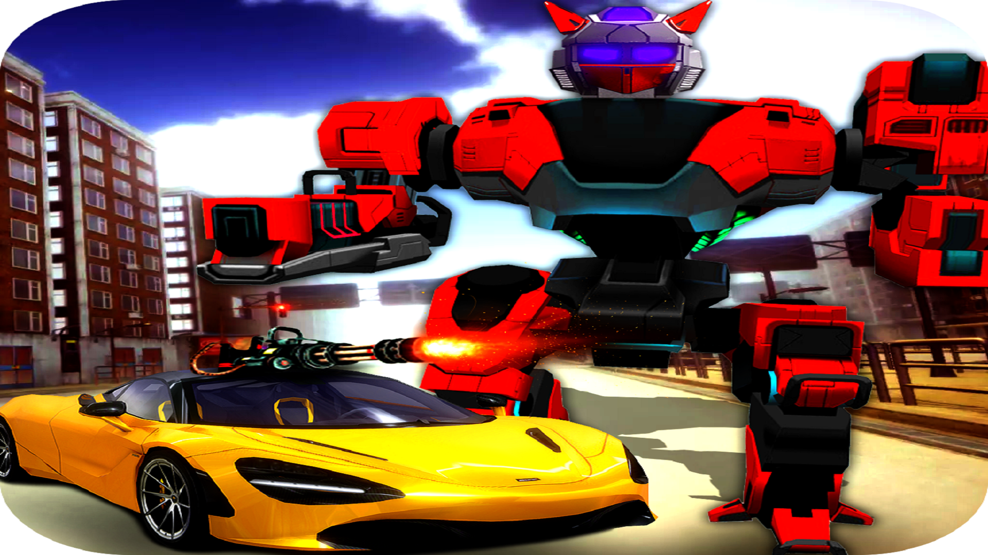 Horse Robot Car Transformers Game Screenshot