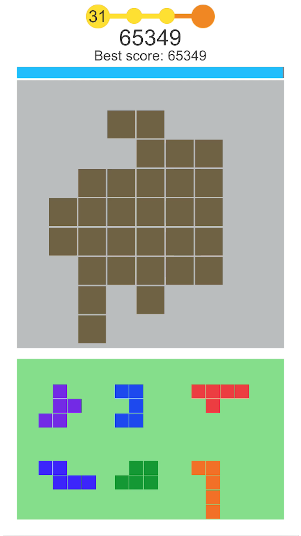 Penta: Combo Puzzle Game Screenshot