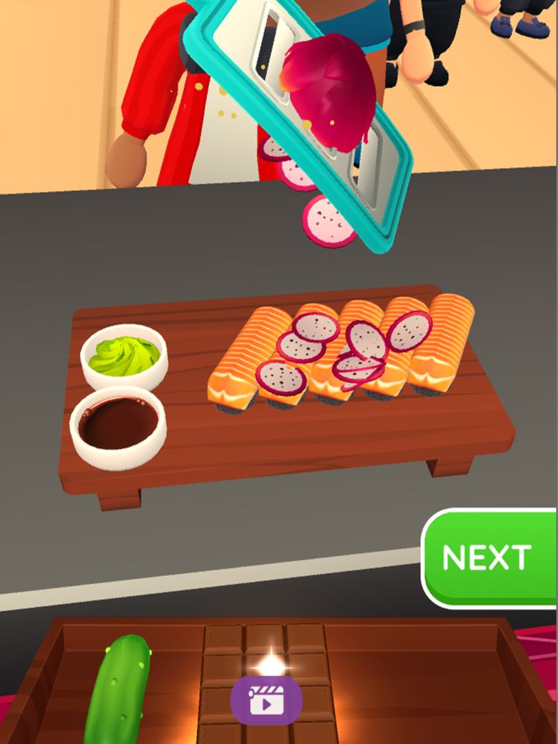 Sushi Roll 3D - Cooking ASMR ภาพหน้าจอเกม