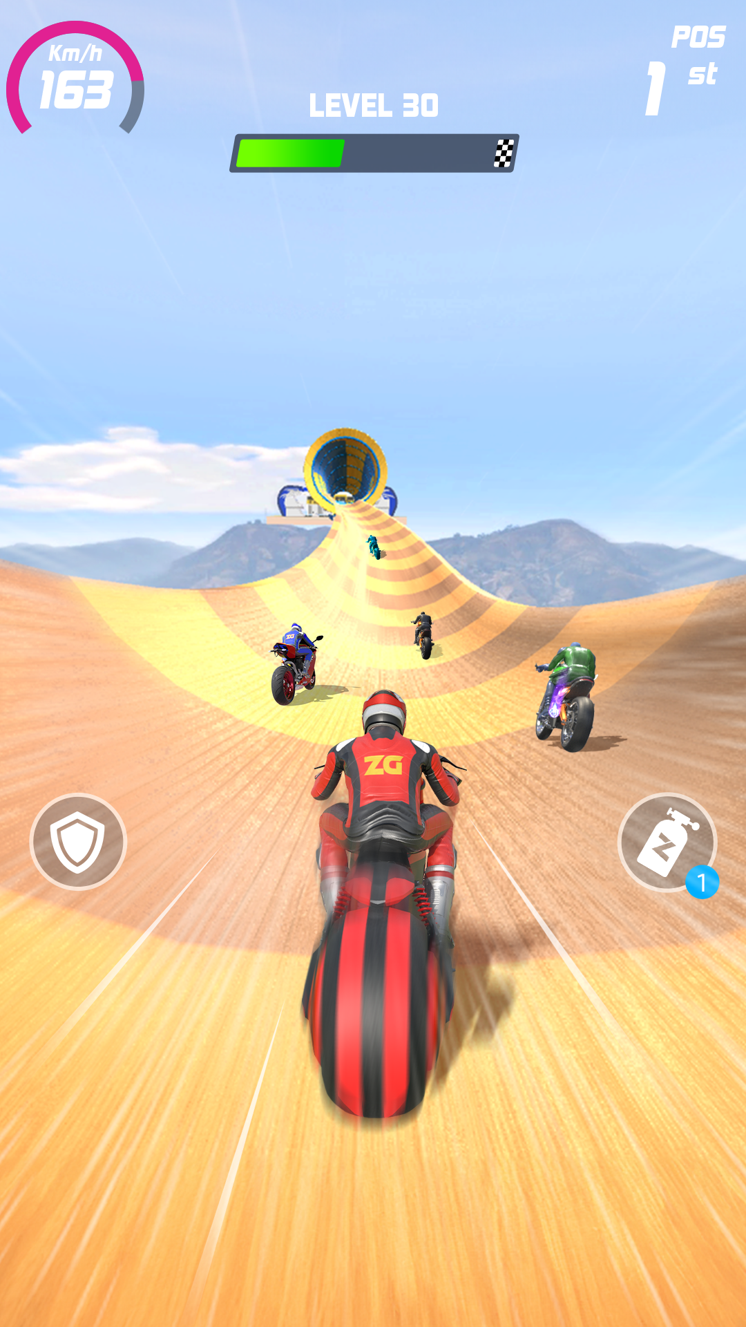 Скриншот игры Bike Race: Racing Games