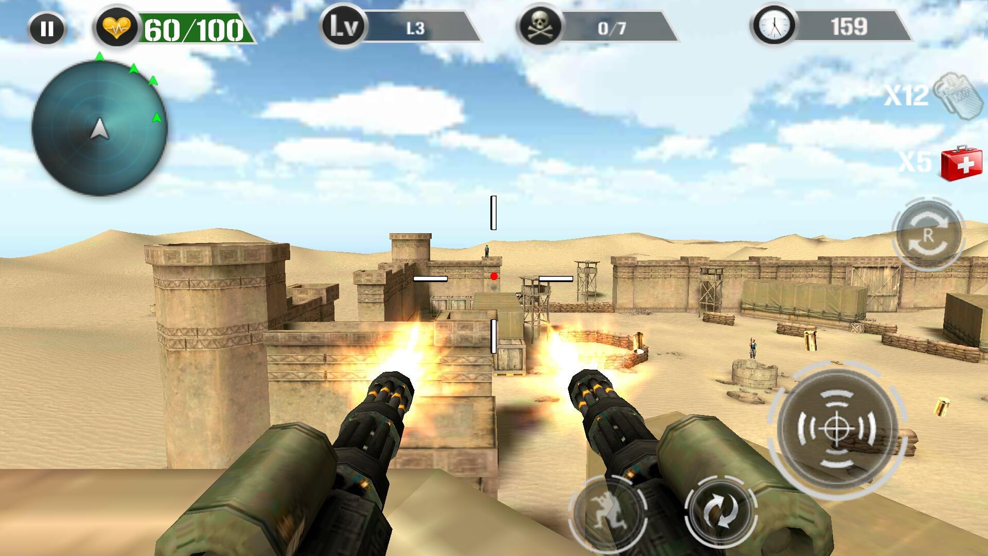 Cuplikan Layar Game Sniper Shoot  US War