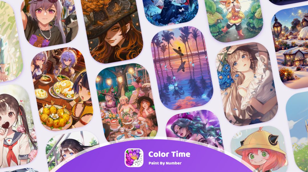 Color Time - Paint by Number ภาพหน้าจอเกม