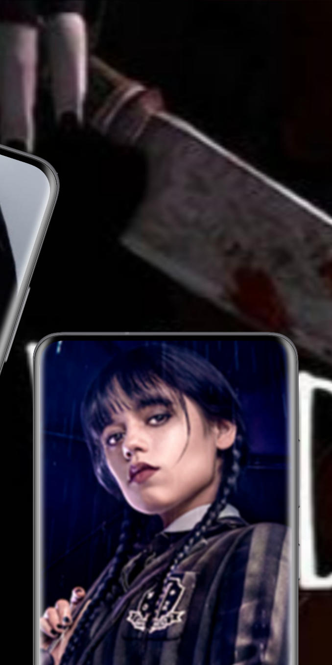 Cuplikan Layar Game Trivia Wednesday Addams