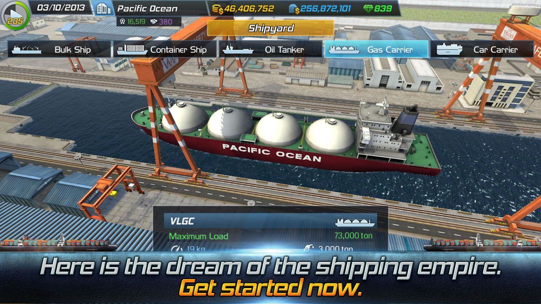 Ship Tycoon screenshot game