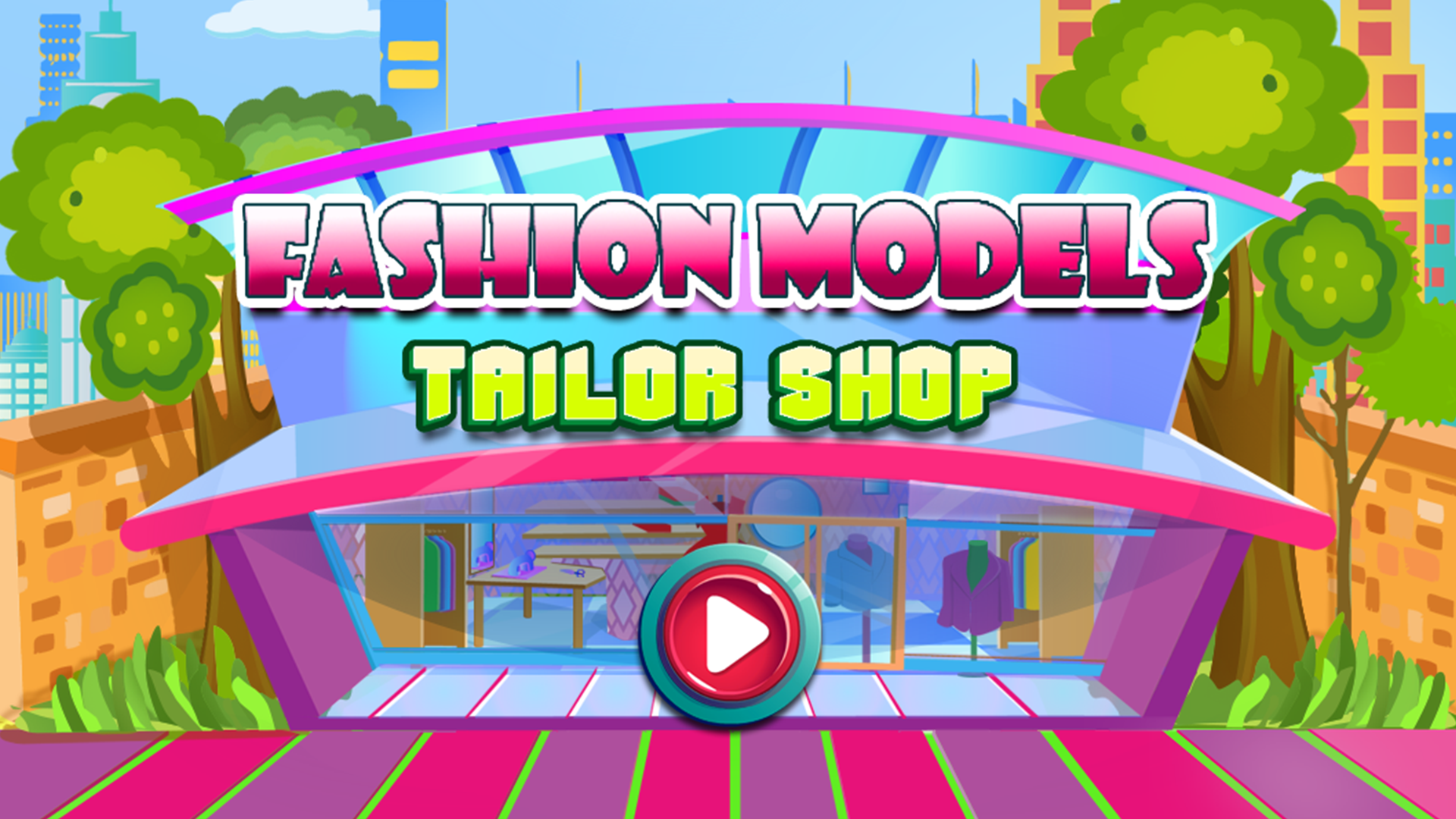 FASHION MODELS TAILOR SHOP ゲームのスクリーンショット