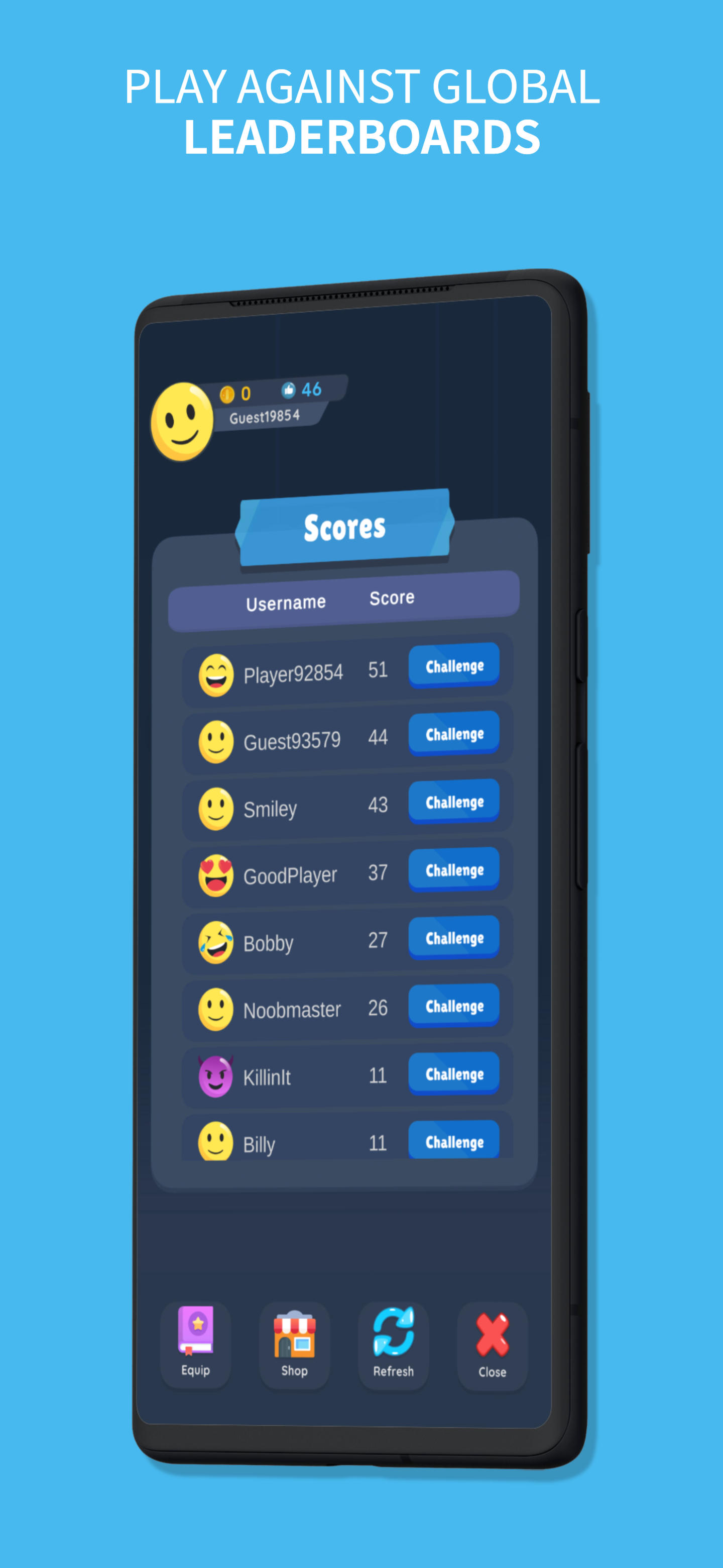 Emoji Storm Game Screenshot