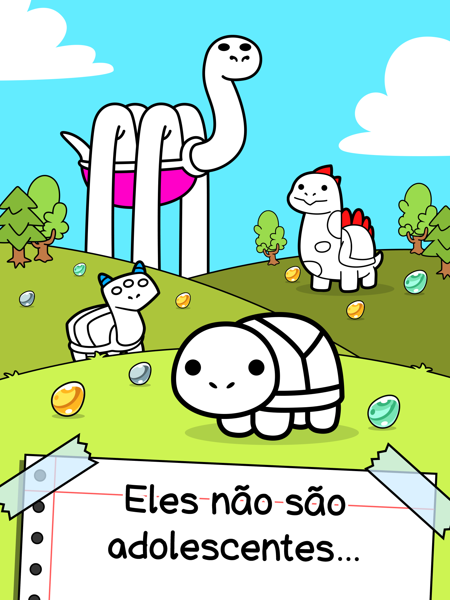 Captura de Tela do Jogo Turtle Evolution: Jogo Idle