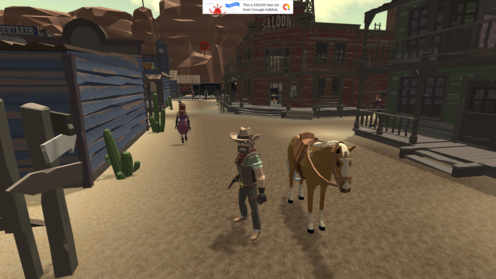 Cowboy Vaqueros: Wild Gunfight Game Screenshot