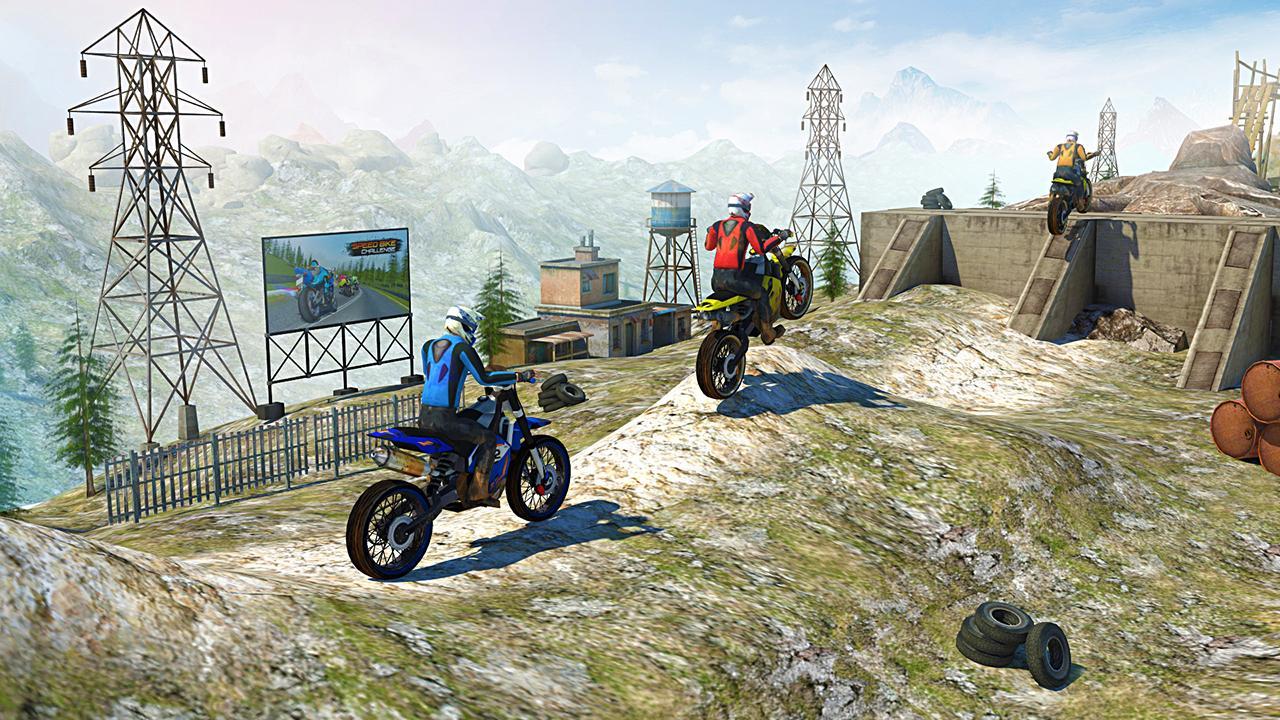 Stunt Bike Hero Game Screenshot