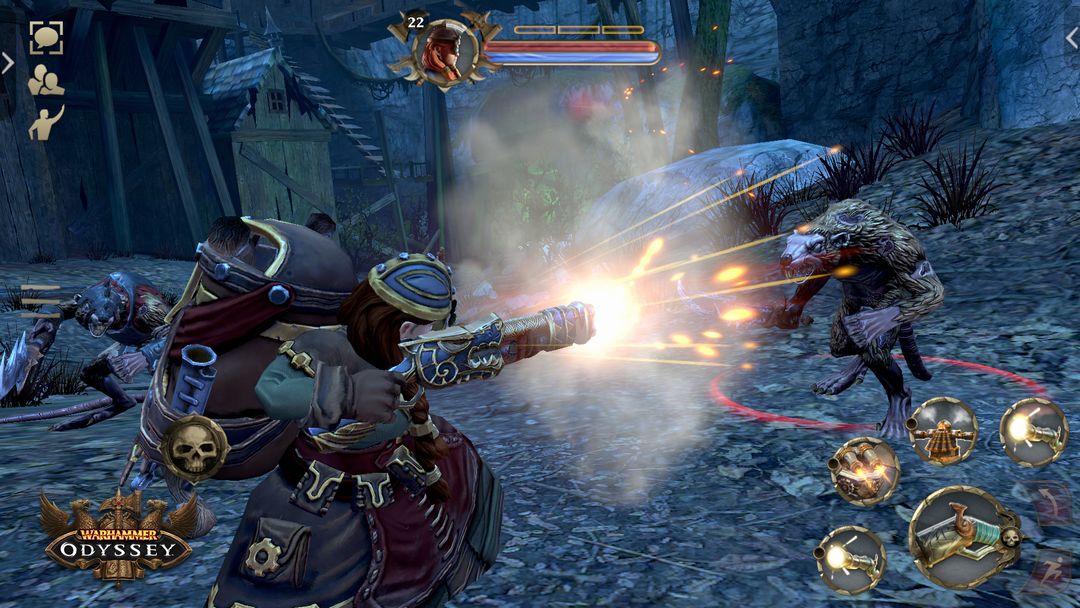 Screenshot of Warhammer: Odyssey MMORPG