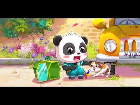 Screenshot of the video of Baby Panda's Pet Care Center