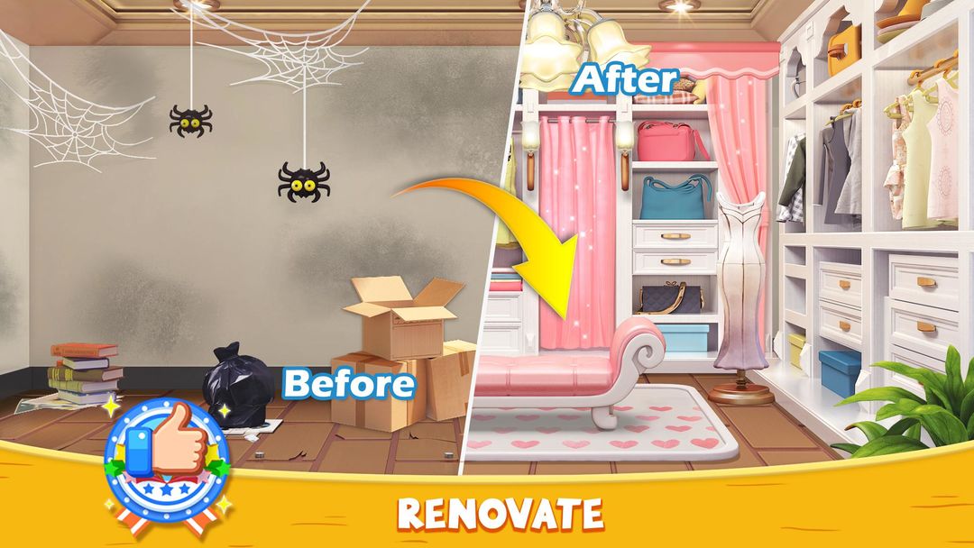 Dream Home  Solitaire screenshot game