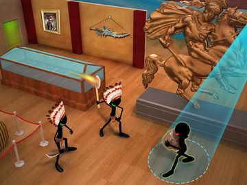 Stickman Museum Robbery Escape Game Screenshot