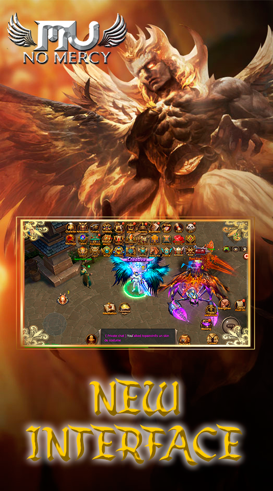 Mu Origin NoMercy - Classic Action MMORPG Mobile Game Screenshot