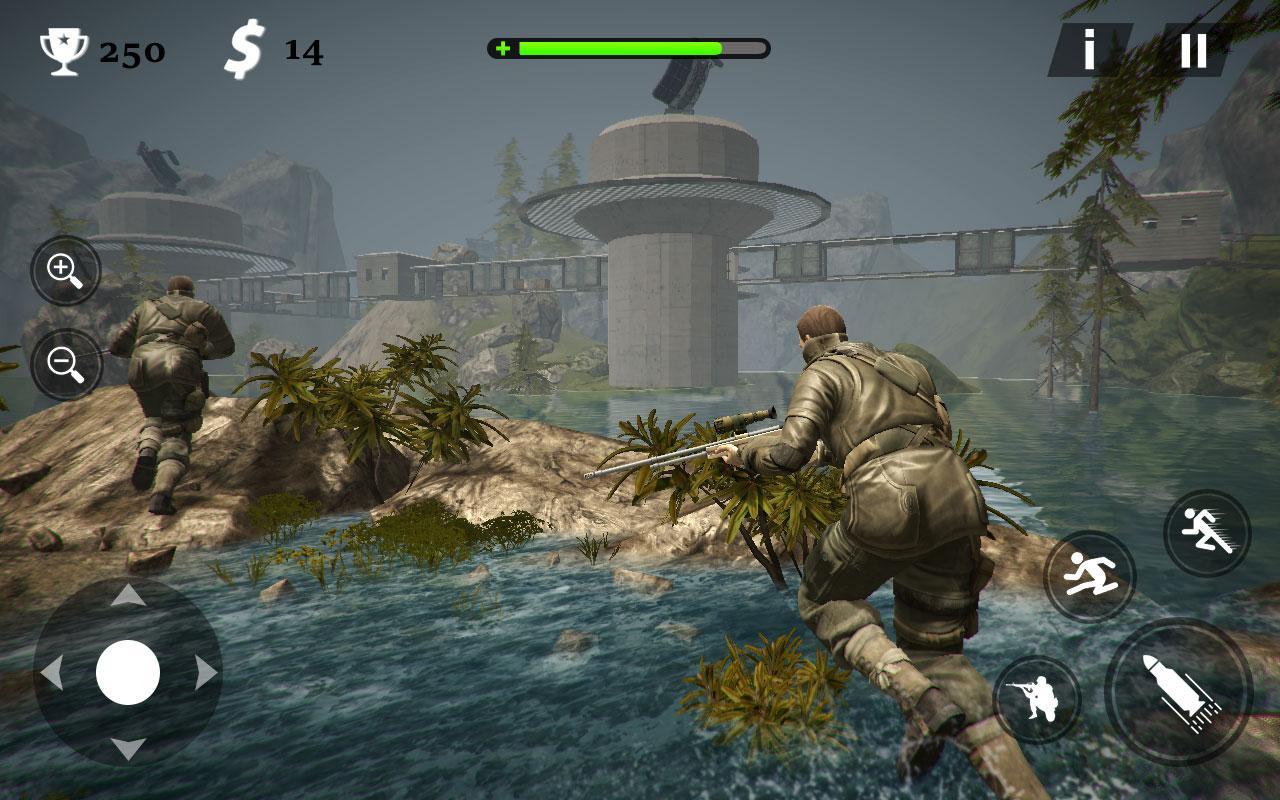 Screenshot of Sniper Man - Superhero War FPS Shooter