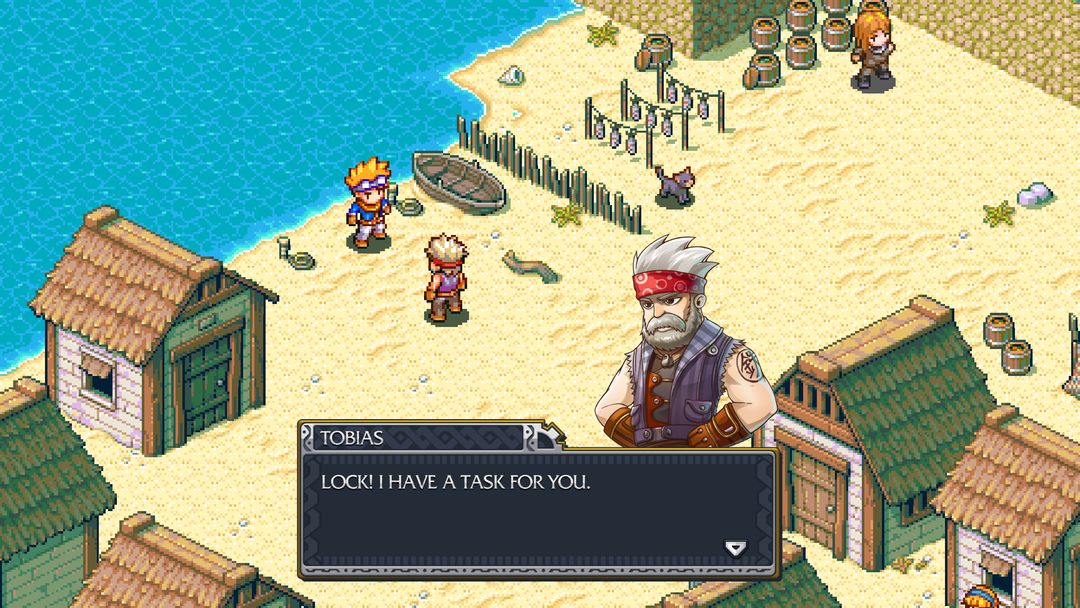 Lock's Quest screenshot game