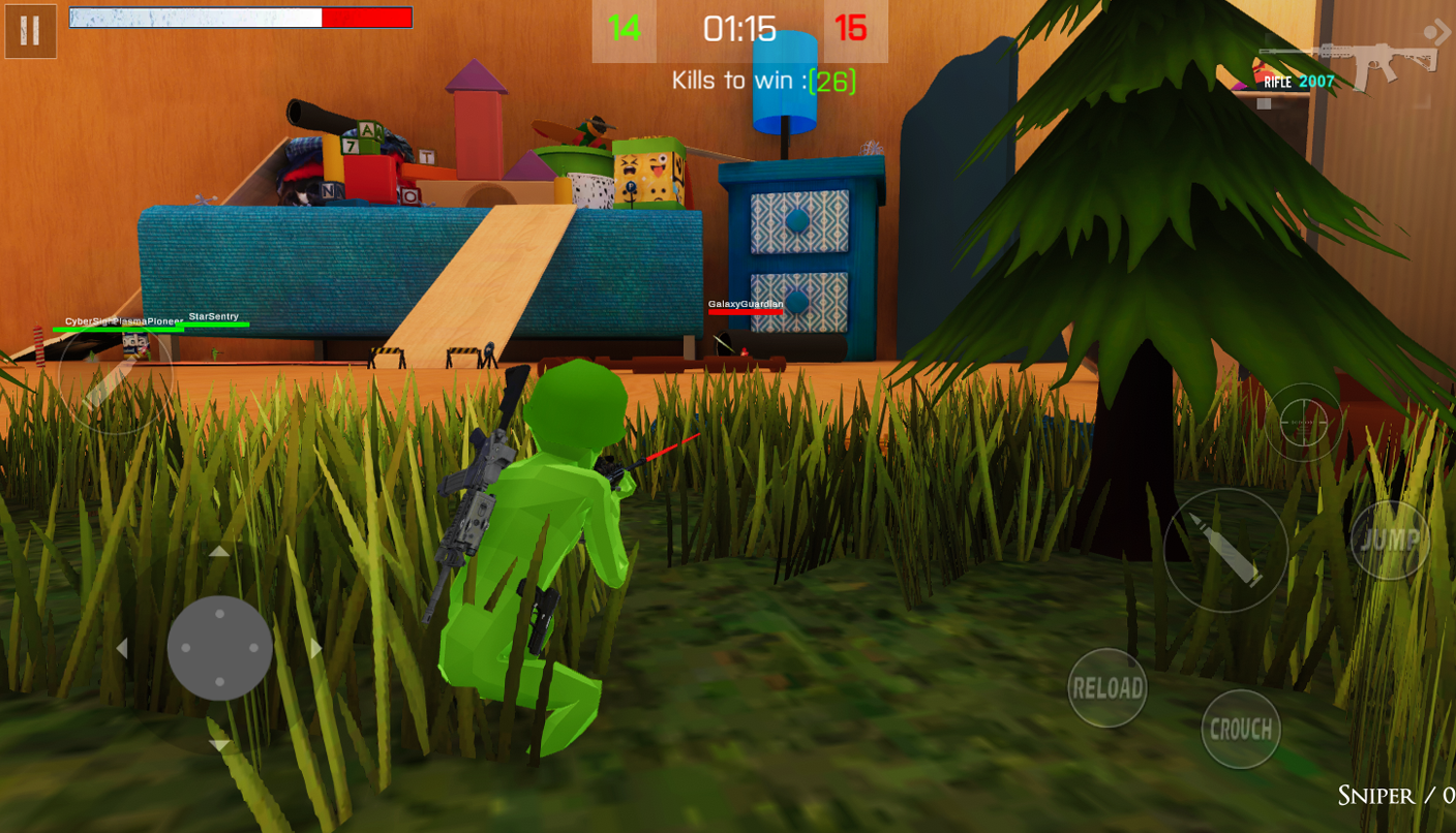 군인: 장난감 병사 전투 게임 스크린 샷