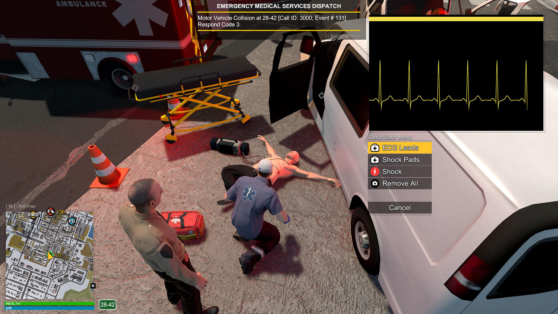 Screenshot of Flashing Lights: Police, Firefighting, Emergency Services Simulator