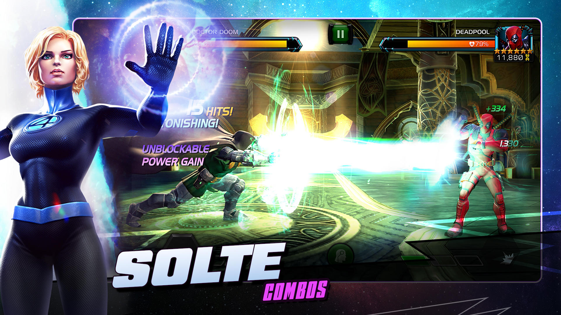 Captura de Tela do Jogo Marvel Torneio de Campeões