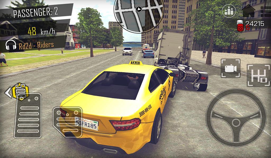 Crazy Open World Taxi Driver screenshot game