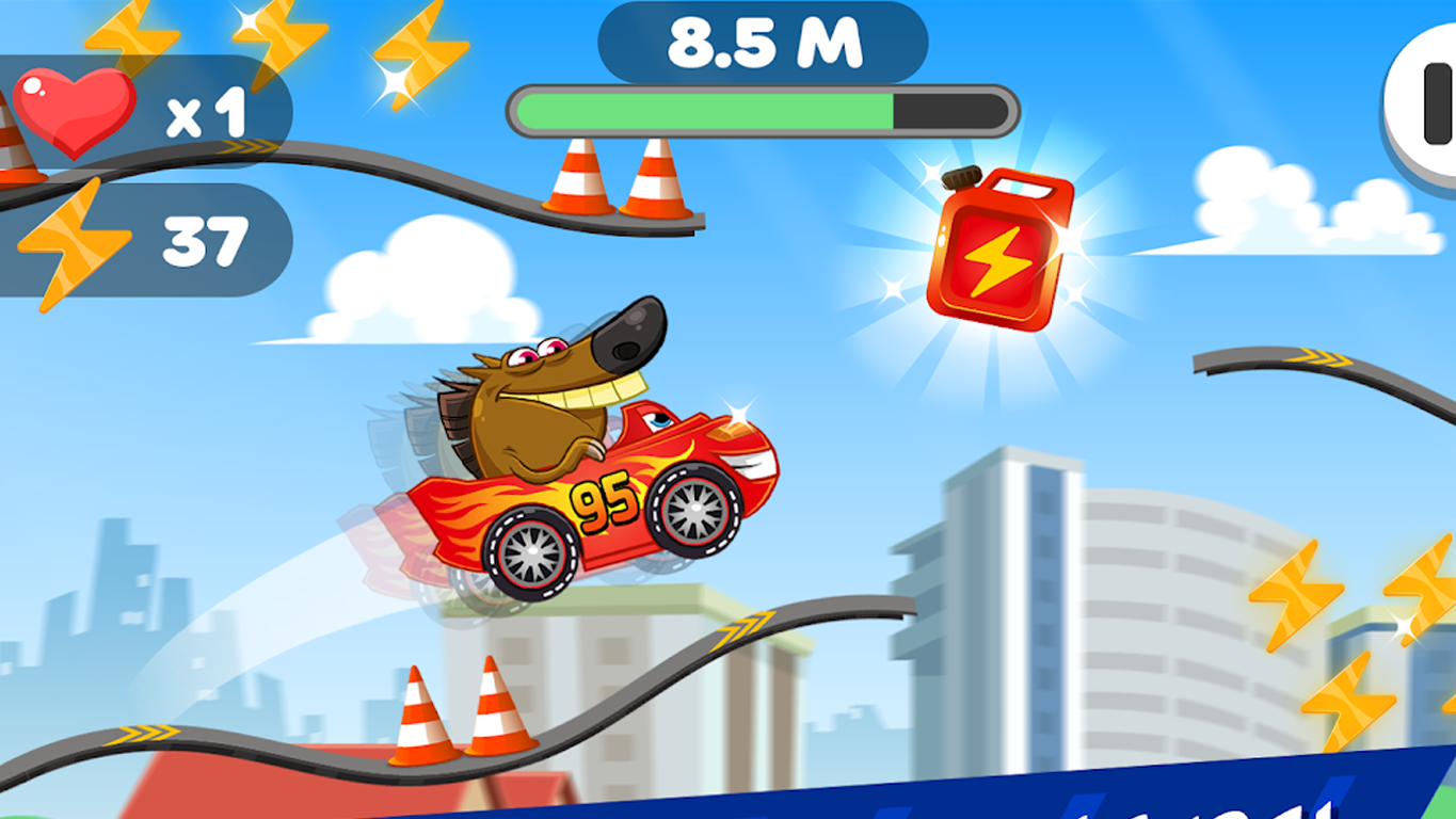 Sharko race zig adventure 게임 스크린샷