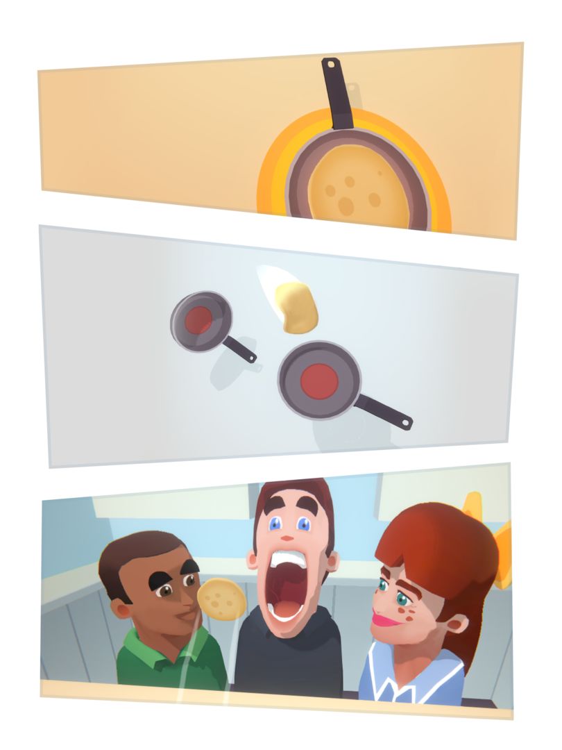 Flippy Pancake 게임 스크린 샷
