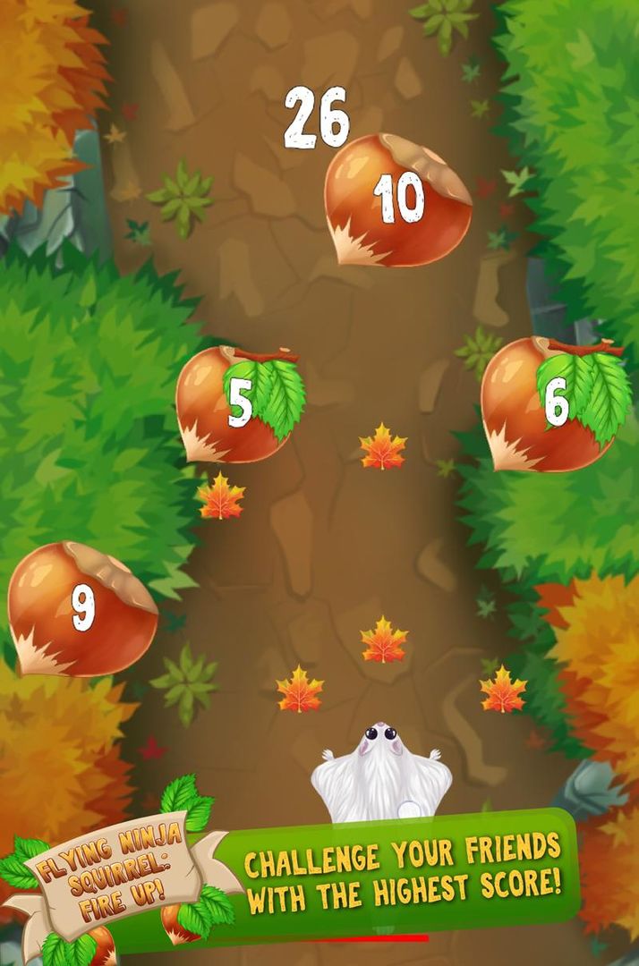 Flying Ninja Squirrel: Nuts Hunt ภาพหน้าจอเกม