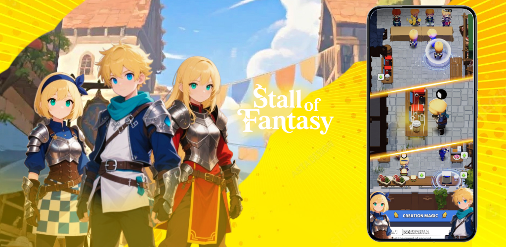 Stall of Fantasy: Idle Tycoon screenshot