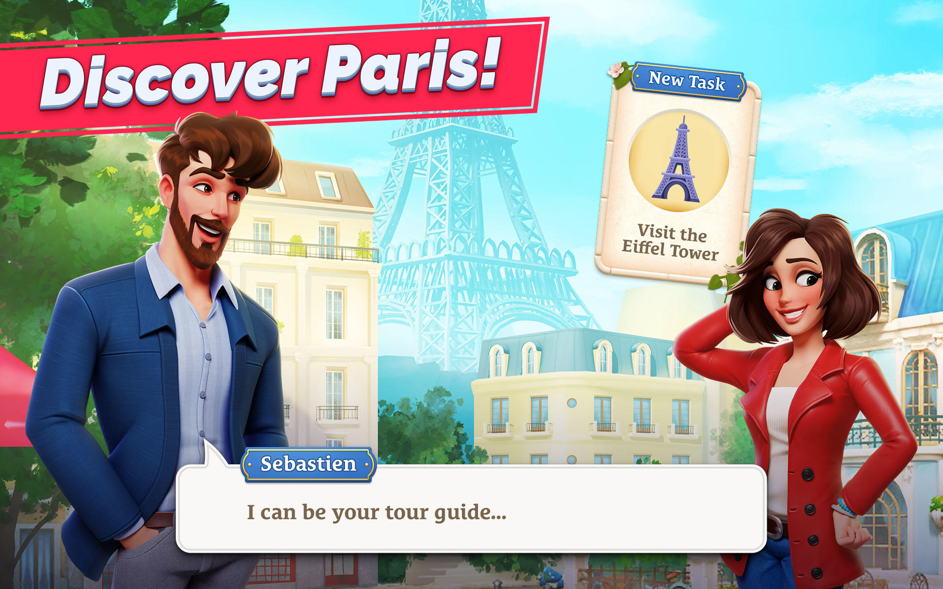 Match In Paris: Love ภาพหน้าจอเกม