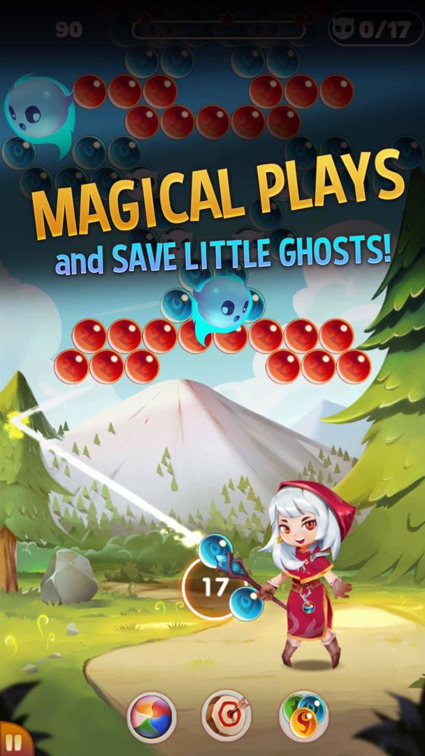 Bubble Shooter: Witch Story遊戲截圖