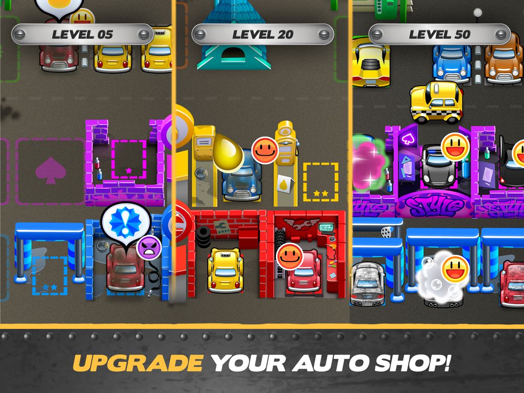 Tiny Auto Shop - Car Wash and Garage Game 게임 스크린 샷